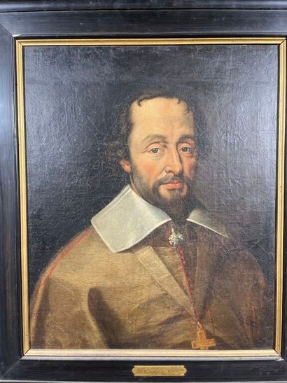École française du XVIIe siècle. 
Portrait...