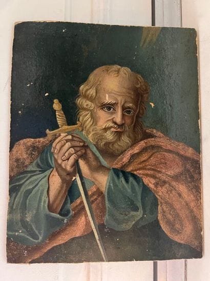 École française du XIXème siècle.
Saint Paul...