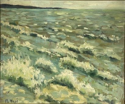 Marie Lucie NESSI-VALTAT (1910-1992).
Paysage...