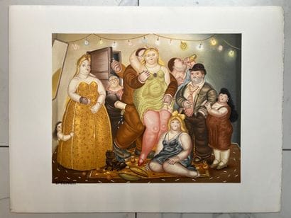 Fernando BOTERO (1932-2023)
La casa de Raquel...