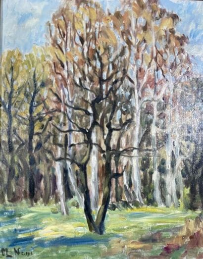 Marie Lucie NESSI-VALTAT (1910-1992).
Paysage...