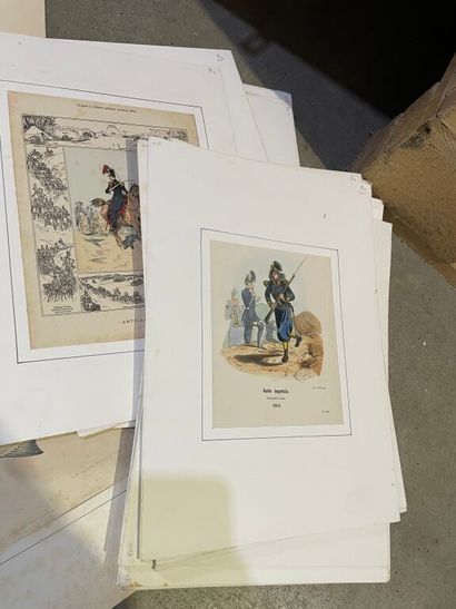 - D'après Albrecht DÜRER. 
Saint Georges....