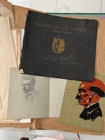 [Varia]. Ensemble de gravures, affiches,...