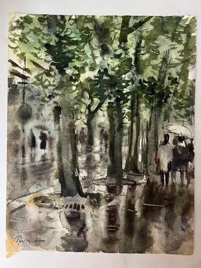 Paul PERRAUDIN (1907-1993)
Ensemble de 2...