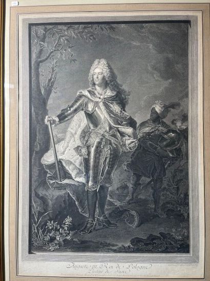D'après Hyacinthe RIGAUD gravé par Balechou....