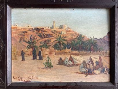 Renée TOURNIOL (1876-1953).
Fort Charlet,...