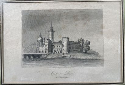- Vue générale du Château royal de Vincenes,...