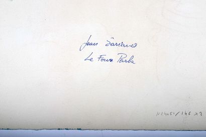 Jean SARIANO (né en 1943).
- Le Fou parle....