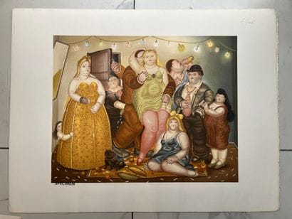 Fernando BOTERO (1932-2023)
La casa de Raquel...