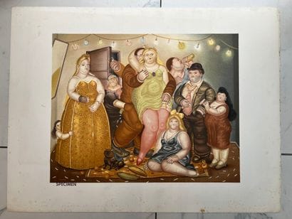 Fernando BOTERO (1932-2023)
La casa de Raquel...