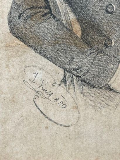 - ALIX (1762-1817). 
Portrait en médaillon...