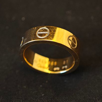 CARTIER, Paris, modèle Love, vers 1980/90....