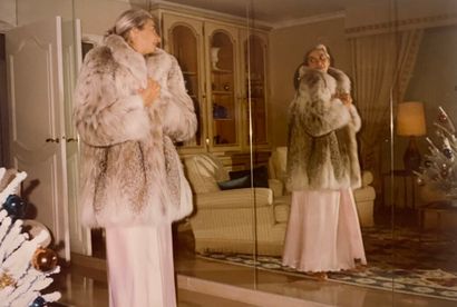 CHRISTIAN DIOR.
Veste vintage en Lynx du...