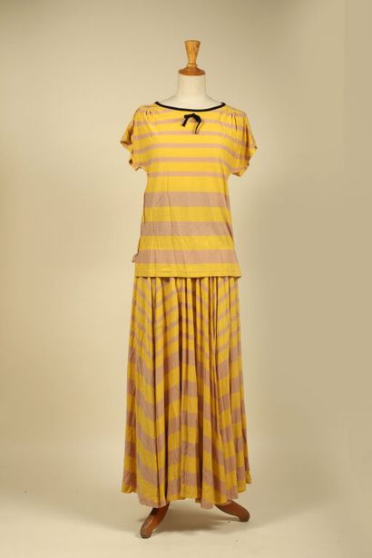 SONIA RYKIEL. 
Ensemble vintage comportant...