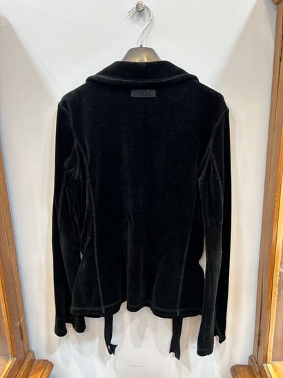 SONIA RYKIEL.
Veste courte en velours de...