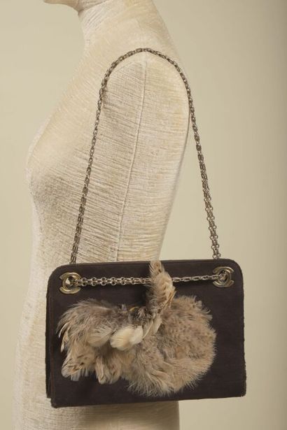 CHANEL (Made in France).
Sac vintage de collection,...