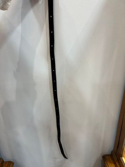SONIA RYKIEL. 
Trench imperméable noir à...