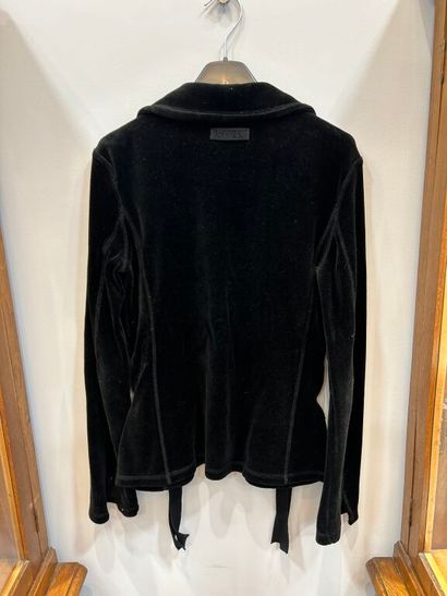 SONIA RYKIEL.
Veste courte en velours de...