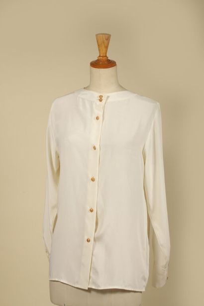 SONIA RYKIEL VINTAGE.
Chemisier plastron,...