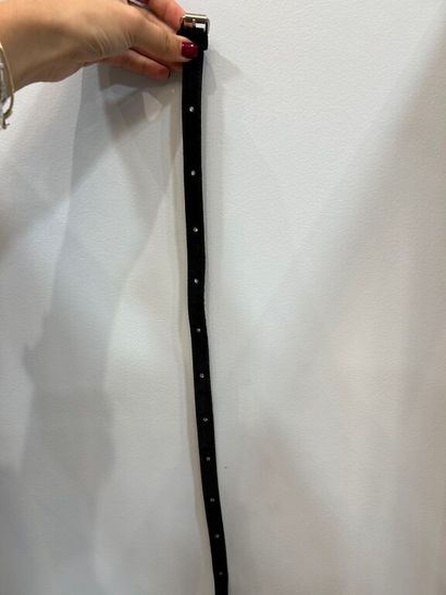 SONIA RYKIEL. 
Trench imperméable noir à...