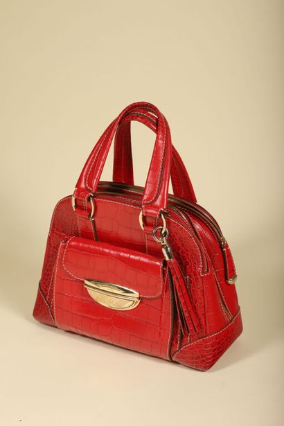 LANCEL PARIS.
Sac à Main modèle « Adjani...