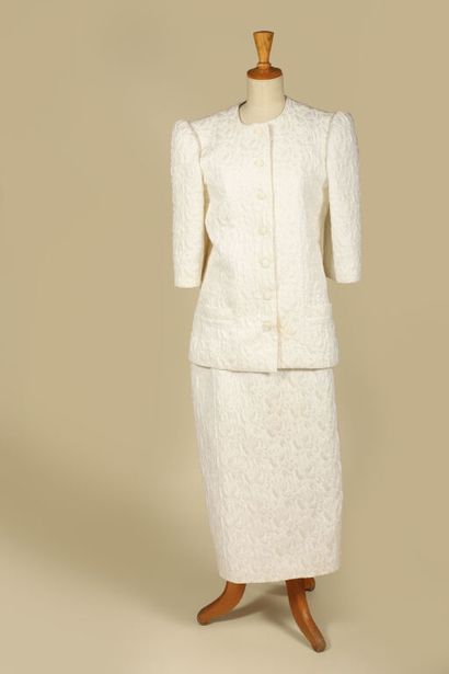 JEAN-LOUIS SCHERRER BOUTIQUE.
Tailleur-robe...