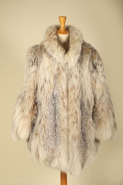 CHRISTIAN DIOR.
Veste vintage en Lynx du...