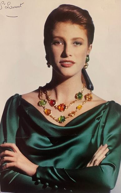 YVES SAINT-LAURENT RIVE GAUCHE.
Blouse en...