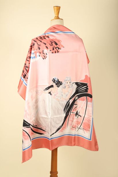 CHRISTIAN DIOR.
Lot comprenant :
- Foulard...