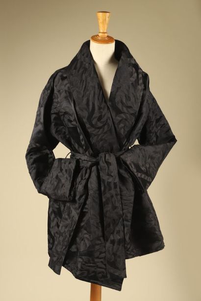 ROCHAS PARIS.
Manteau façon trench, en soie...