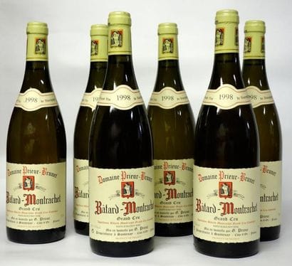 VINS BLANCS DE BOURGOGNE
6 Bouteilles BÂTARD...