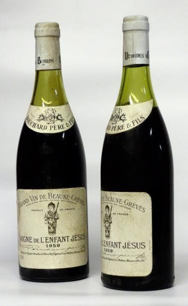 VINS ROUGES DE BOURGOGNE
2 Bouteilles BEAUNE...
