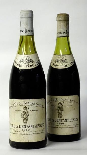 VINS ROUGES DE BOURGOGNE
2 Bouteilles BEAUNE...