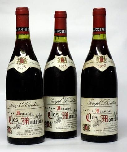 VINS ROUGES DE BOURGOGNE
3 Bouteilles BEAUNE...
