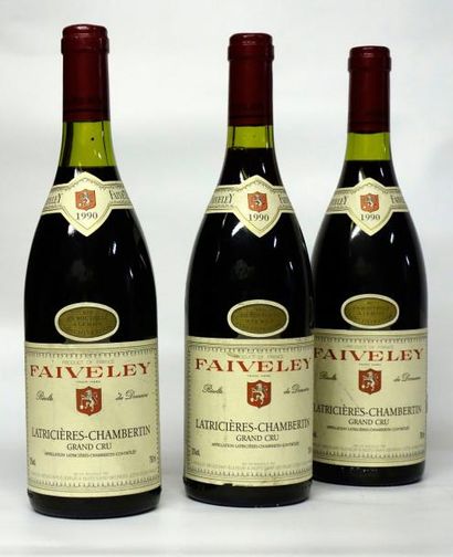 VINS ROUGES DE BOURGOGNE
3 Bouteilles LATRICIERES...