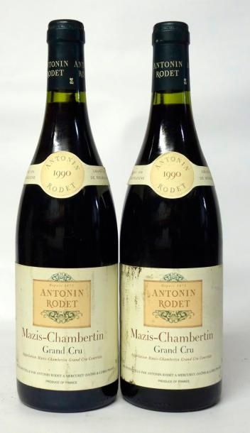 VINS ROUGES DE BOURGOGNE
2 Bouteilles MAZIS...