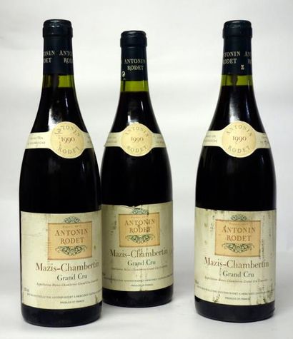 VINS ROUGES DE BOURGOGNE
3 Bouteilles MAZIS...