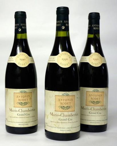 VINS ROUGES DE BOURGOGNE
3 Bouteilles MAZIS...