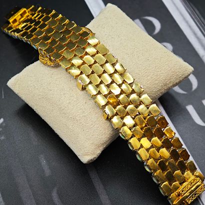 BRACELET ceinture en or 750 ‰, entièrement...