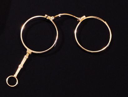 Paire de BÉSICLES articulées à ressorts en...