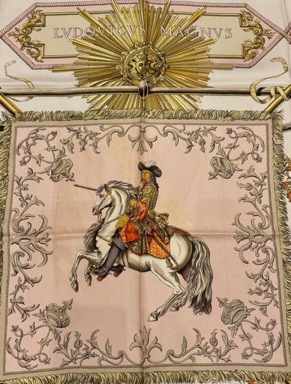 HERMÈS Paris.
Carré par Françoise de La Perrière,...