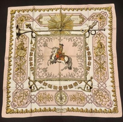 HERMÈS Paris.
Carré par Françoise de La Perrière,...