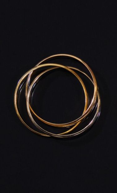CARTIER, Paris. 1997. Modèle Trinity.
BRACELET...