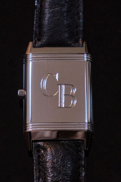 JAEGER LECOULTRE. Modèle Reverso. 
MONTRE-BRACELET...