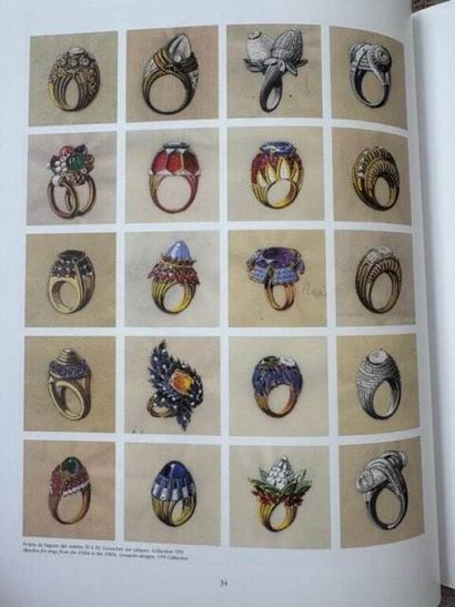 MARCHAK, Paris. Vers 1950.
BAGUE en or jaune...