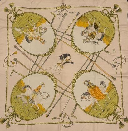 HERMÈS Paris.
Carré par Françoise Faconnet,...