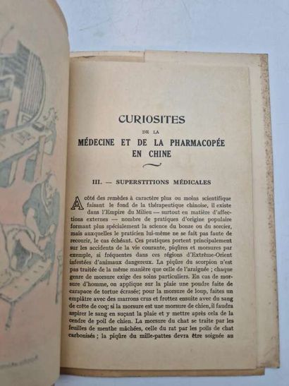 [CHINA]. Médecine et Pharmacopée en Chine...