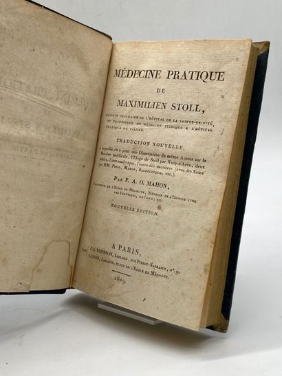 STOLL, Maximilien and MAHON, Paul-Augustin-Olivier....