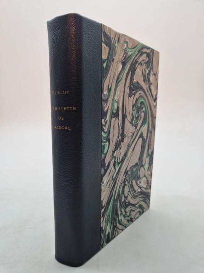 LELUT, Louis-Francisque. L'Amulette de Pascal...