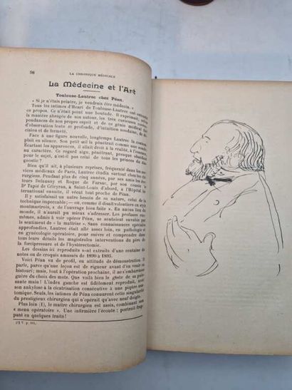 CABANES, Augustin. La Chronique Médicale....